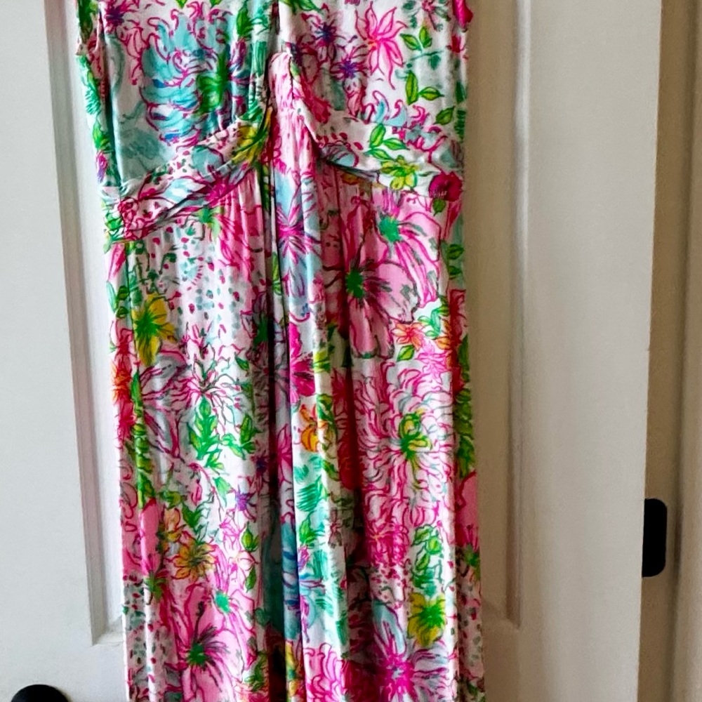 Floral Multicolor Maxi Dress
